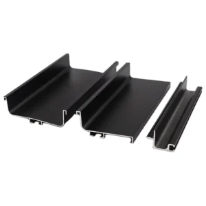 Industrial Aluminum Extrusion Profile Premium Aluminum Alloy Customizable 6063 T5 Open Die Extruded Profiles Decorations Cutting