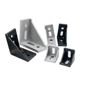 Industrial Aluminum Profile Corner Code 4040 Accessories 20/304080 Connection 90 Degree L Shaped Seat Profile Connection