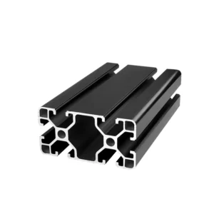 Industrial Aluminum Profile European Standard 4080 Frame Assembly Line Workbench Anodized Black