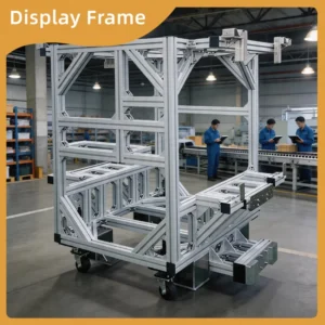 Industrial Screen Display Frame with Aluminum Extrusion Material and Fire Resistant Coating for Safety