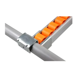 Industrial Skate Wheel Conveyor Belt System Aluminium Roller Track for Storage Shelf Roller Track Flow Rail
