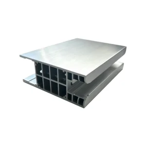 Integral Guide Channel Hollow Aluminum Extruded Base Plate Embedded Mounting Board For EV Charger Power Cabinet