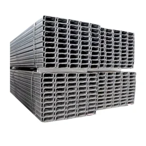 Integrated U Channel Photovoltaic Panel Mounting Bracket Galvanized Steel Solar Panel Frame Sheet Metal Fabrication for Solar