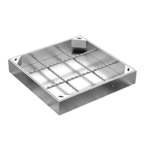 Invisible Stainless Steel Manhole Covers 90×90 316 SS with Minimum Order of One for Municipal Road Community Sewage Covers