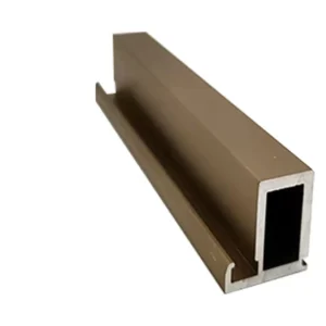 Kitchen Interior Cabinet Aluminum Profile for Wardrobe Bedroom Furniture Frosted Glass Door Profile