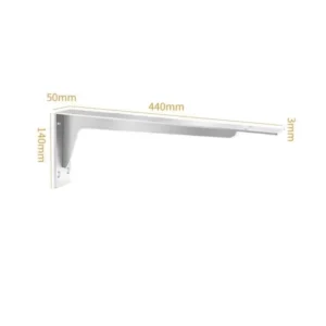 L Profile Heavy Shelf Metal Wall Brackets Hot-Dip Galvanized Steel Easy Installation