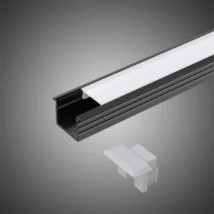 LED Light Profile Aluminum Extrusion Housing for Flexible Strip Cabinet Stair Shelf Ceiling Lighting