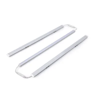 LED Strip Light Modern Cabinet Bar Shelf Magnetic Clip Surface Recessed Layer Smooth Connection PC Diffuse Aluminium Profile