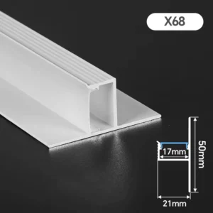 LED Wall Washer Aluminum Profile Channel for Architectural Landscape Linear Wall Light