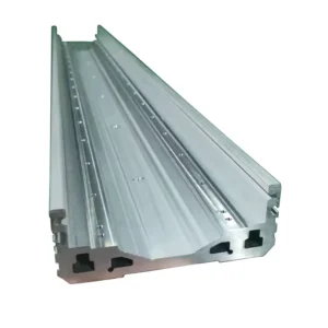 Large Profile Aluminium Bracket CNC Machined Long Extrusion Aluminum Alloy Extruded