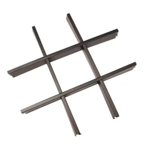 Latest Launch Waterproof Mould Proof Aluminum Strip Ceiling Grid Suspended Ceiling Park Courtyard Hotel Outdoor Leisure Areas