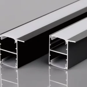 Led Profile Light Aluminum All in One Solution From Office Light Cove Baseboard to Stair Light Custom Lengths with Diffusers