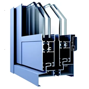 Light Weight 6000 Series Aluminum Sliding Door Window Profiles with Smooth Sliding Performance Bending Cutting Welding Services