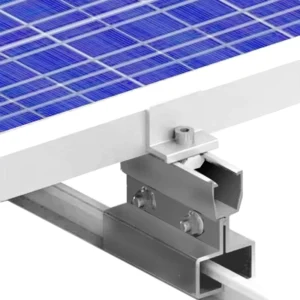 Light Weight Aluminum Solar Bracket System Panel Mid Clamps for Solar Mounting
