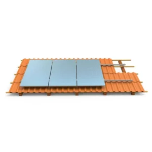 Light-weight Non-Penetrating Tile Roof Solar Mounting System Aluminum Hook Mounting Bracket for Photovoltaic System