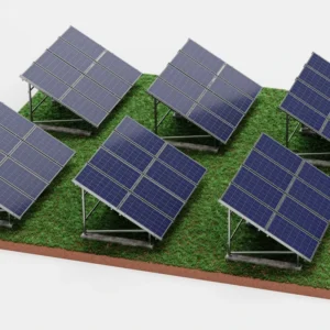 Lightweight Construction Rotated Adjustable Solar Ground Mounting System PV Panel Brackets