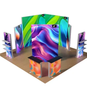Lintel Aluminum Profile Seg Frameless Wall Fabric Lightbox Frame Backlit Light Box Frame for Advertising