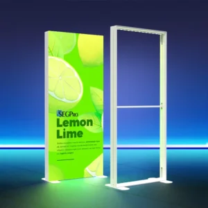 Lintel Custom Fabric SEG LED Light Box Extrusion Trade Show Fabric Frame Backlit Frameless Profile Display for Advertising