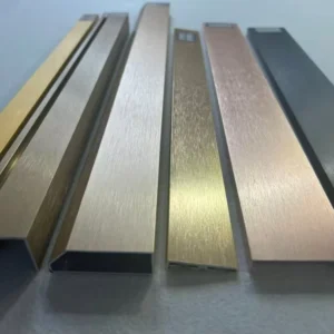 Low Maintenance Aluminum Profile Decorative Products Durable Architectural Use