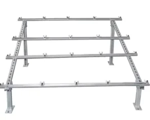 Low Maintenance Solar Ground Bracket System High Strength Solar Photovoltaic Mounting Installation System