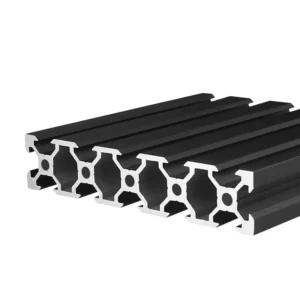 Low Price 20100 V Slot Black Anodized Windows Aluminum Sliding Door System Aluminium Profile