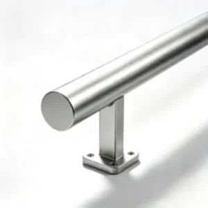Luxury Minimalist Aluminum Balcony Railing Exterior Black Horizontal Slat Balustrade for Modern Home