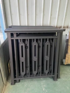 Made to Measure Sleek Black Aluminum Railing for Outdoor Applications