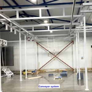 Manual Powder Coating Line Industrial Powder Coating Line with Electrostatic Spray System