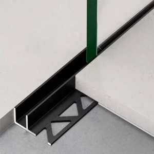 Manufacturer Aluminum Edge Profile Decor Glass Profile for Shower Decoration