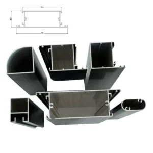 Manufacturer Aluminum Windows and Door Profiles Extruded Aluminum Profile
