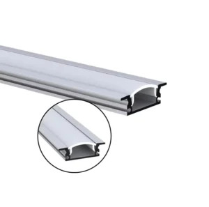 Manufacturer Profile Aluminum 6063 Anodized Aluminium Frame Profile LED Aluminum Accessories With Diffuser