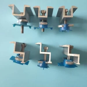 Manufacturer of Aluminium Solar Panel Bracket Mid Clamp Solar Mounting Accessories System