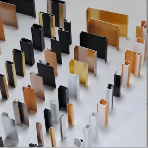 Manufacturer of Anodized 6063 Aluminum Profiles Extruded Aluminium for Curtain Wall T5 T6 Perfiles Aluminio