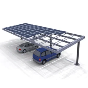 Metal Steel Ground Mount Commercial Photovoltaic Bracket Residential Solar Carport Frame for Solar Panels