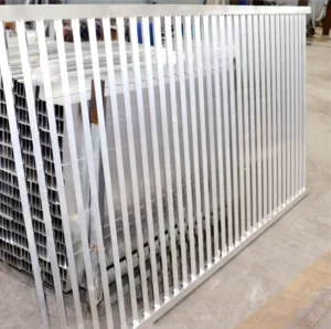 Metal White Decorative Garden Villa Profile for Fencing Aluminum Fence