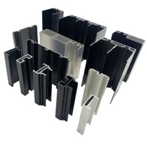 Minimal Profile Interior Slim Door Profile Double Glaze Aluminium Door Profile and Frame
