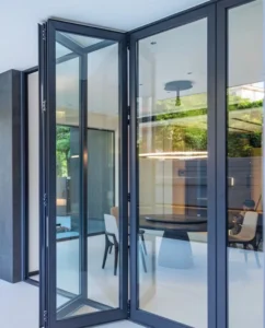 Minimalist Elegant and High end Folding Door for Balconies Gardens and Villas