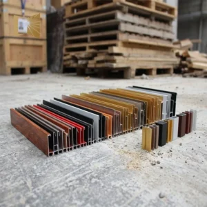 Mirror Polished 6000 Series Aluminium Extrusion Profile Custom Processing For Commercial Space Home Interior Decoration