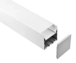 Model 7676 Aluminum Profile 0.5m 1m 2m Custom Length for Ceiling Led Light Decoration Led Strip Light