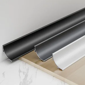 Modern Aluminum Alloy Corner Tile Trim L Shape Profile Tile Edge Trim Floor Wall Tile Joint Finishing Strip Smooth Decorative
