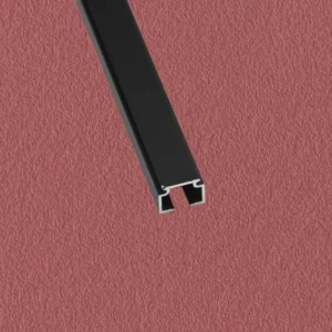 Modern Aluminum Alloy Invisible Sliding Track Anti Rust Durable Lower Guide Wheel Stopper Hanging Wheel Swing Stop Track