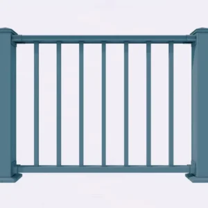 Modern Aluminum Handrail Balustrade Home Decoration Aluminium Stair Railing Construction Customize