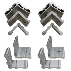 Modern Aluminum Profiles 6063 T5 for Windows Doors Corner Connectors (Aluminum Angle Brackets) Soundproof Easy