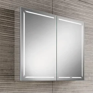 Modern Classic LED Bathroom Vanity Wall Mounted Mirror Recessed Aluminum Medicine Cabinet for Home or Hotel Furniture
