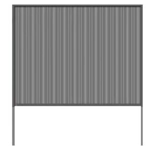 Modern Colorbond Fence Customizable Color Garden Metal Hoarding Steel Panel Security Features
