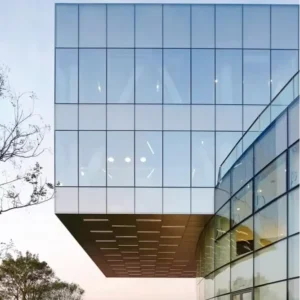 Modern Curtain Walls Facade System Profiles Villas Unititzed Stick Built Aluminum Frame Glass Curtain Wall
