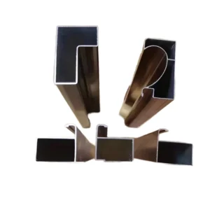 Modern Design Aluminum Alloy Profile Samples Large Frame Mirror Frame Decorative Molding Lighting Irregular Profile