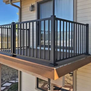 Modern Design Aluminum Railing Design Aluminium Handrail Aluminium Balcony Stair Handrailing