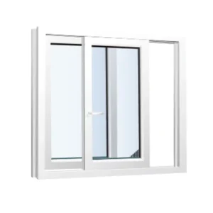 Modern Design Double Glazed Three Track Impact Double Tinted Glass 6000 Series Wood Grain Transfer Cutting Aluminium Sliding