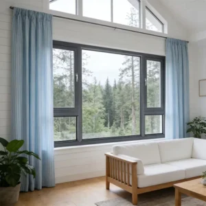 Modern Design Hurricane Resistant Soundproof Energy Efficient Aluminum Alloy Stainless Steel Horizontal Swing Casement Windows